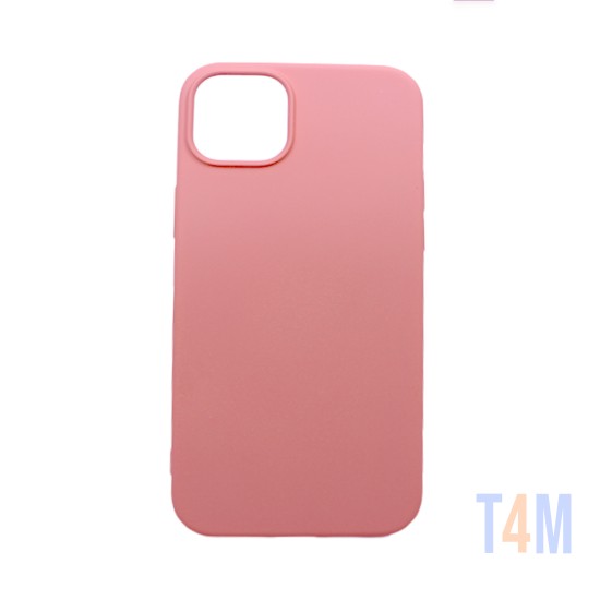 Silicone Case for Apple iPhone 15 Plus Pink